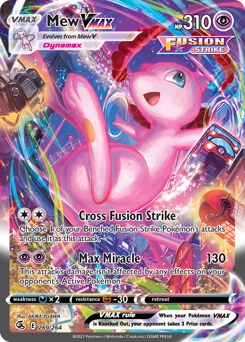 Mew VMAX, Fusion Strike, NM