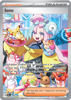 Iono, Paldea Evolved, NM