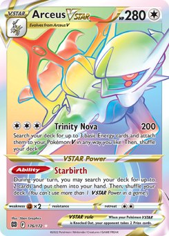 Arceus VSTAR, Brilliant Stars, NM