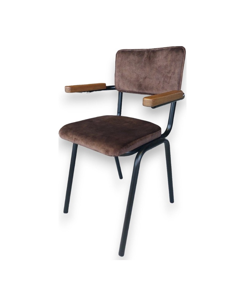 School chair with arms