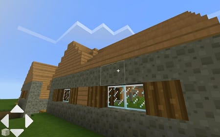 Crafting and building for android (gameplay screenshot)
