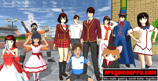 sakura school simulator mod apk
