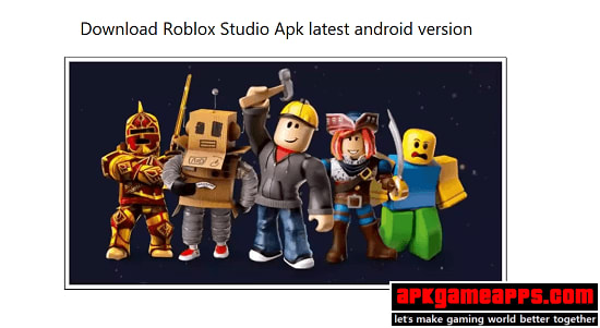 roblox studio apk download