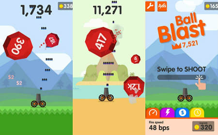 Ball Blast mod for android (Gameplay screenshot)
