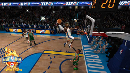 NBA jam apk (gameplay screenshot)