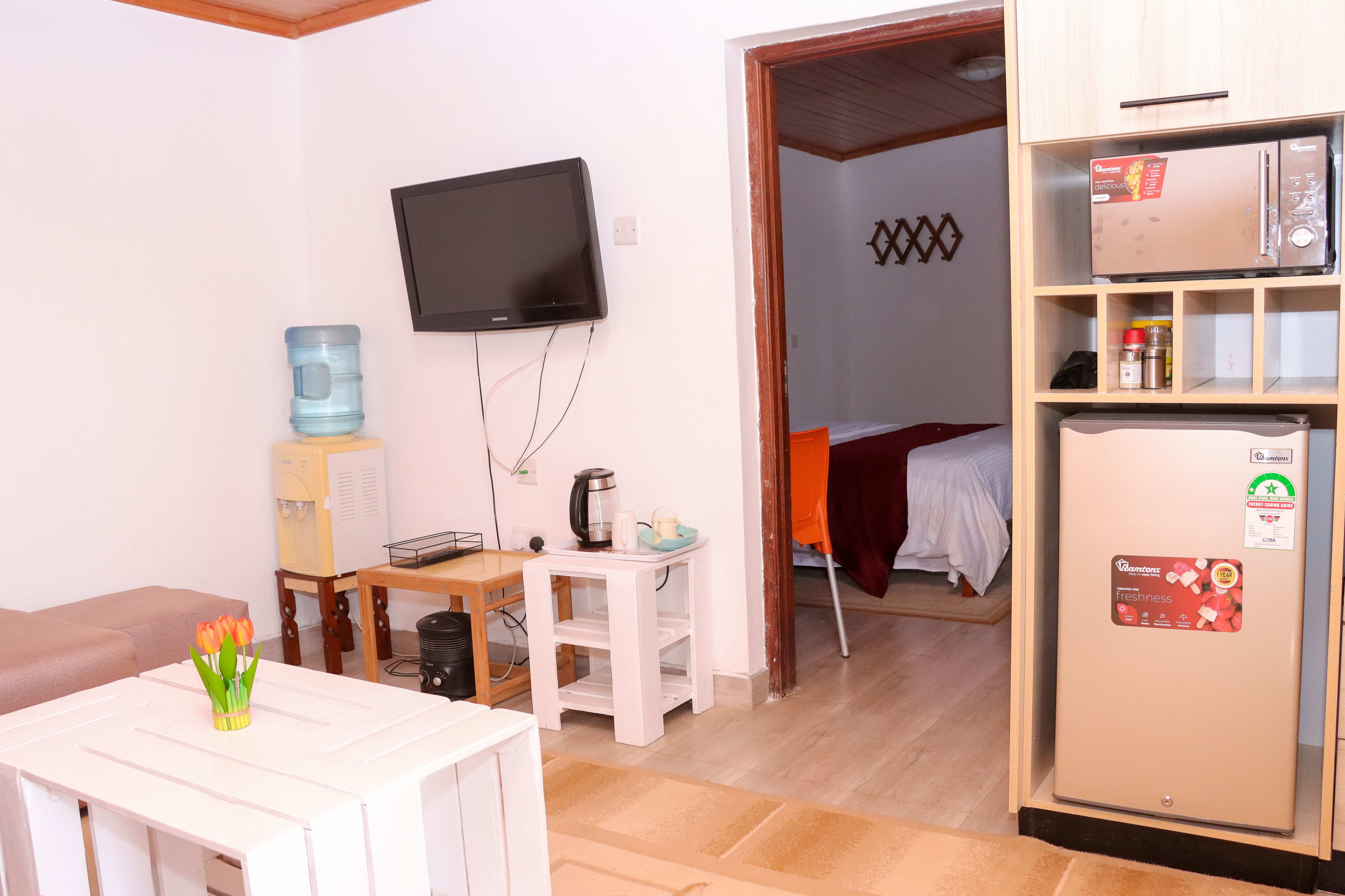 Comfortable Guest House Living Area at Jazby Guest House in Naivasha - Image 4