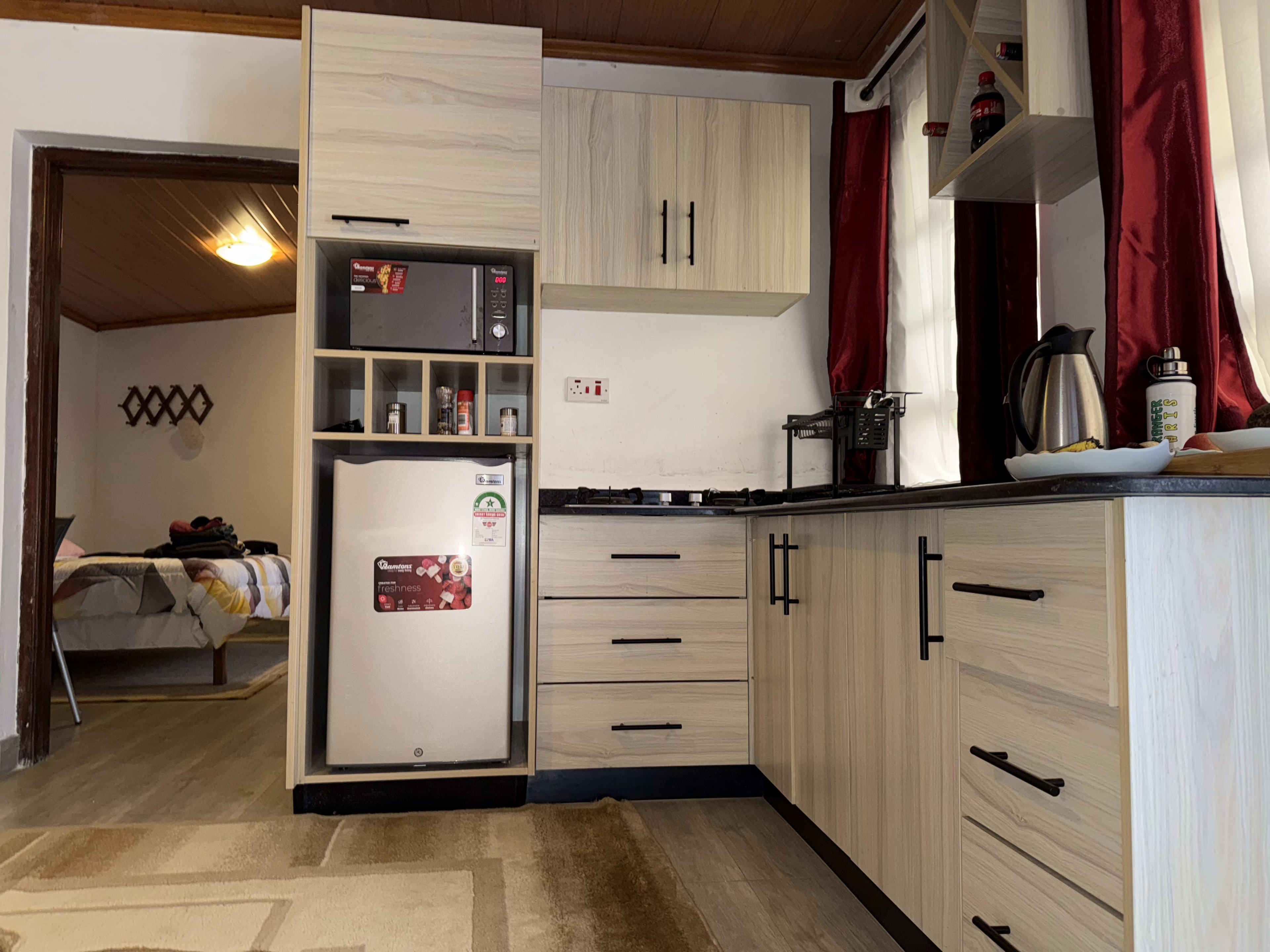 Shared Kitchen for Your Convenience at Jazby Guest House in Naivasha - Image 2