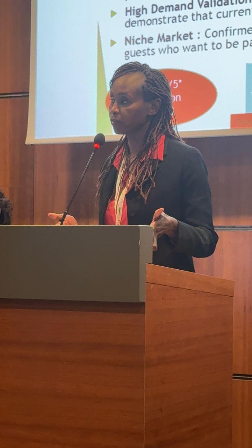 Mary Kiragu at Ecomondo Tech Expo 2025