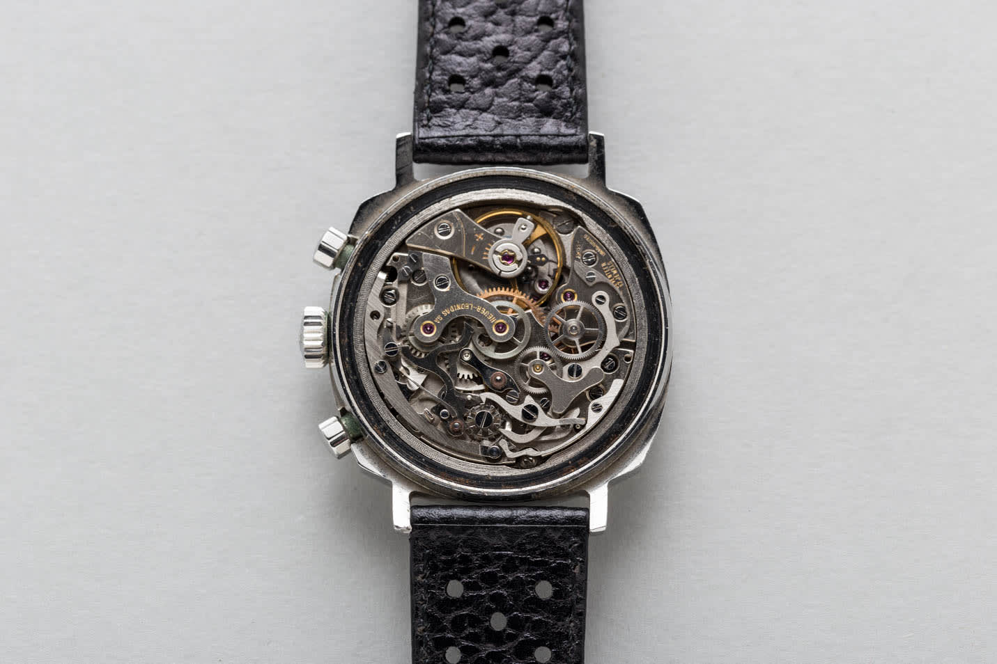 Heuer Camaro Exotic Vintage Chronograph view 6