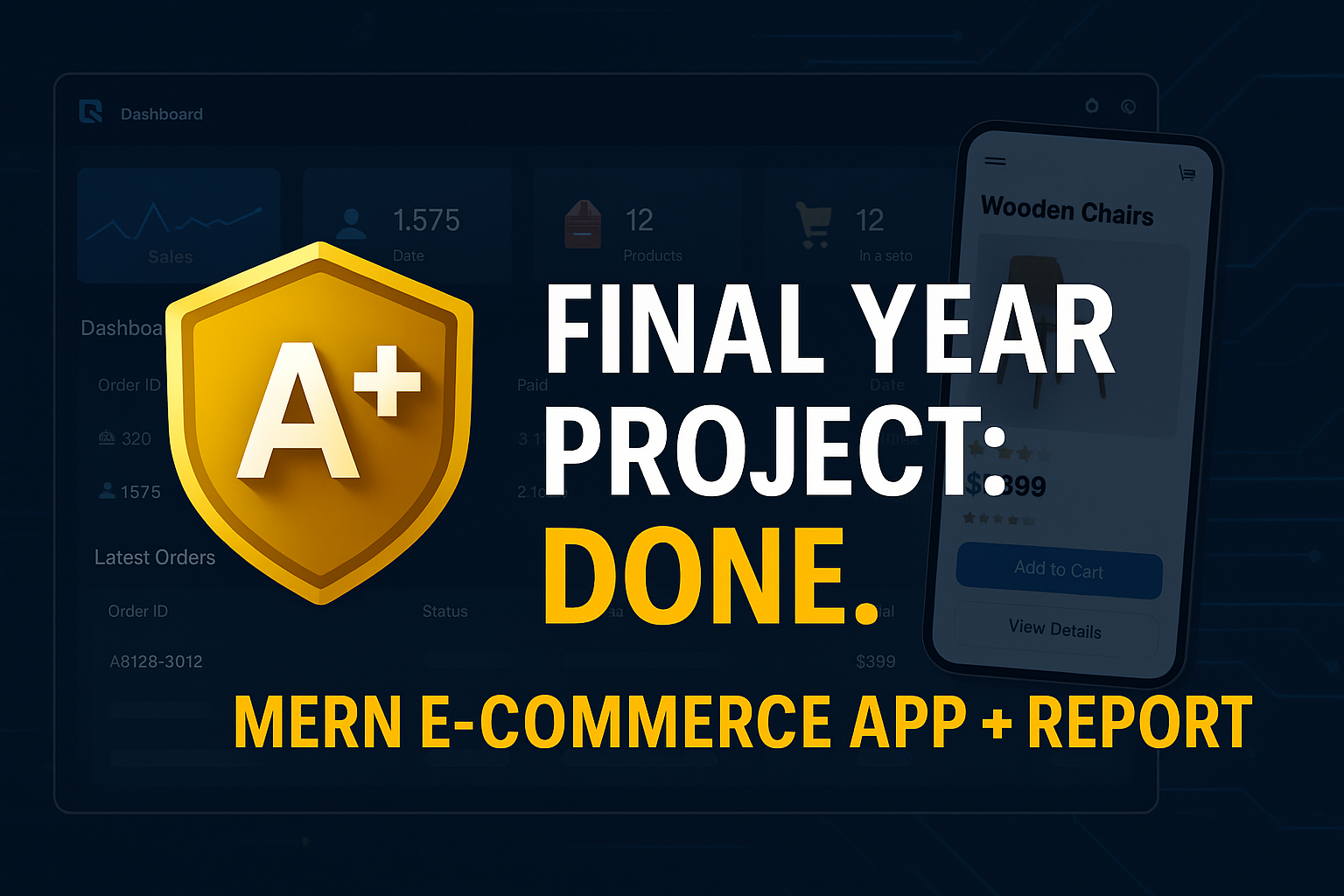 Download MERN Ecommerce App with Payment Gateway – Final Year Project Thumbnail