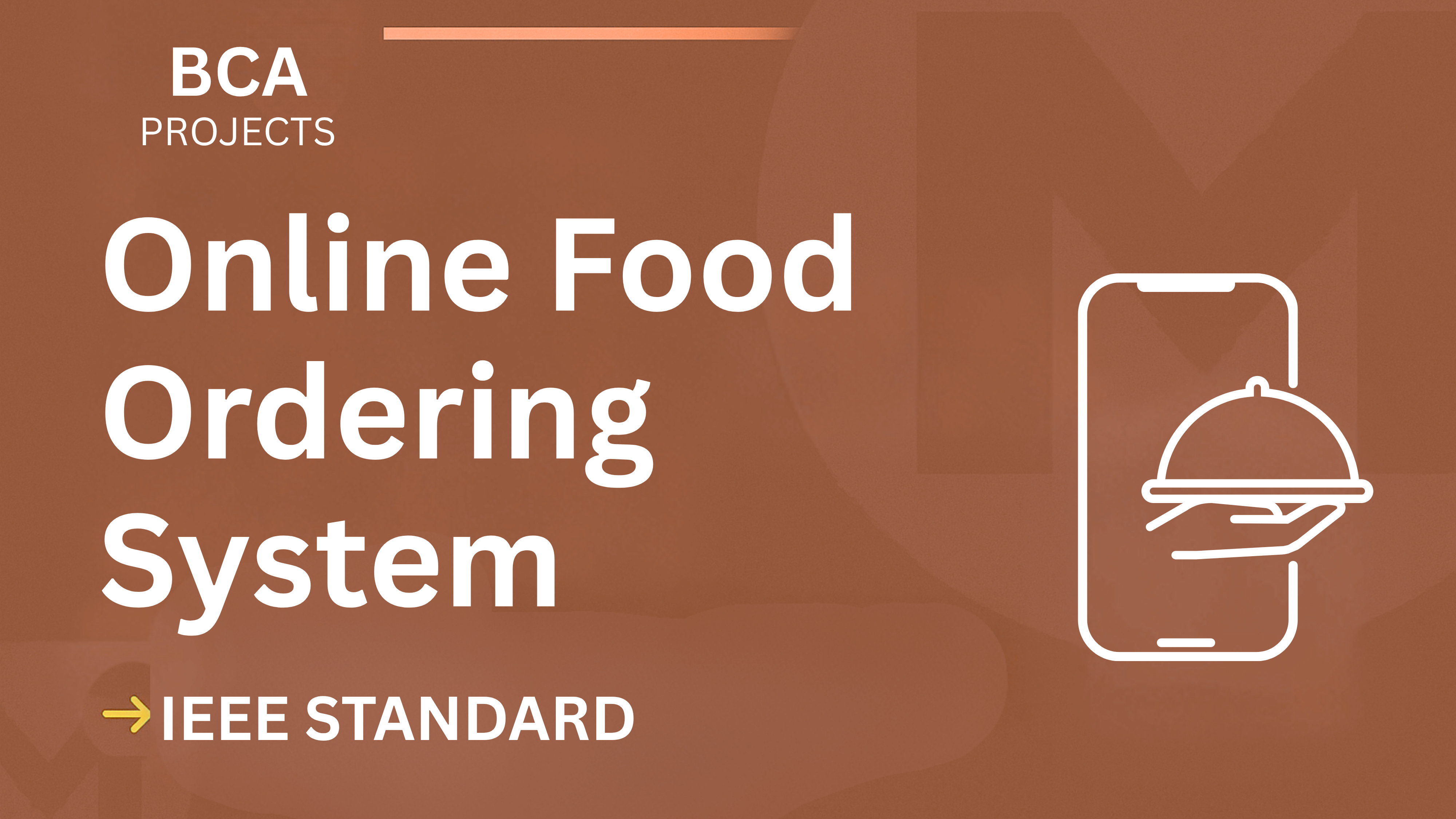 Ace Your BCA Final Year: Online Food Ordering Project Report & Code cover image