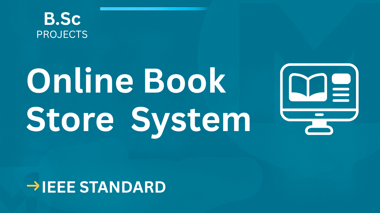 Online Book Store – B.Sc Project Report with IEEE Standard Format cover image