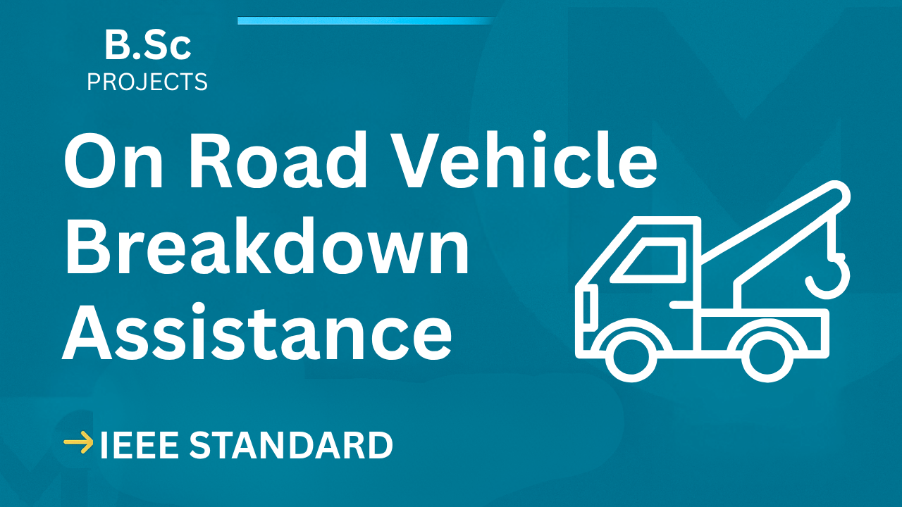 Download On Road Vehicle Breakdown Assistance Finder B.Sc Project cover image