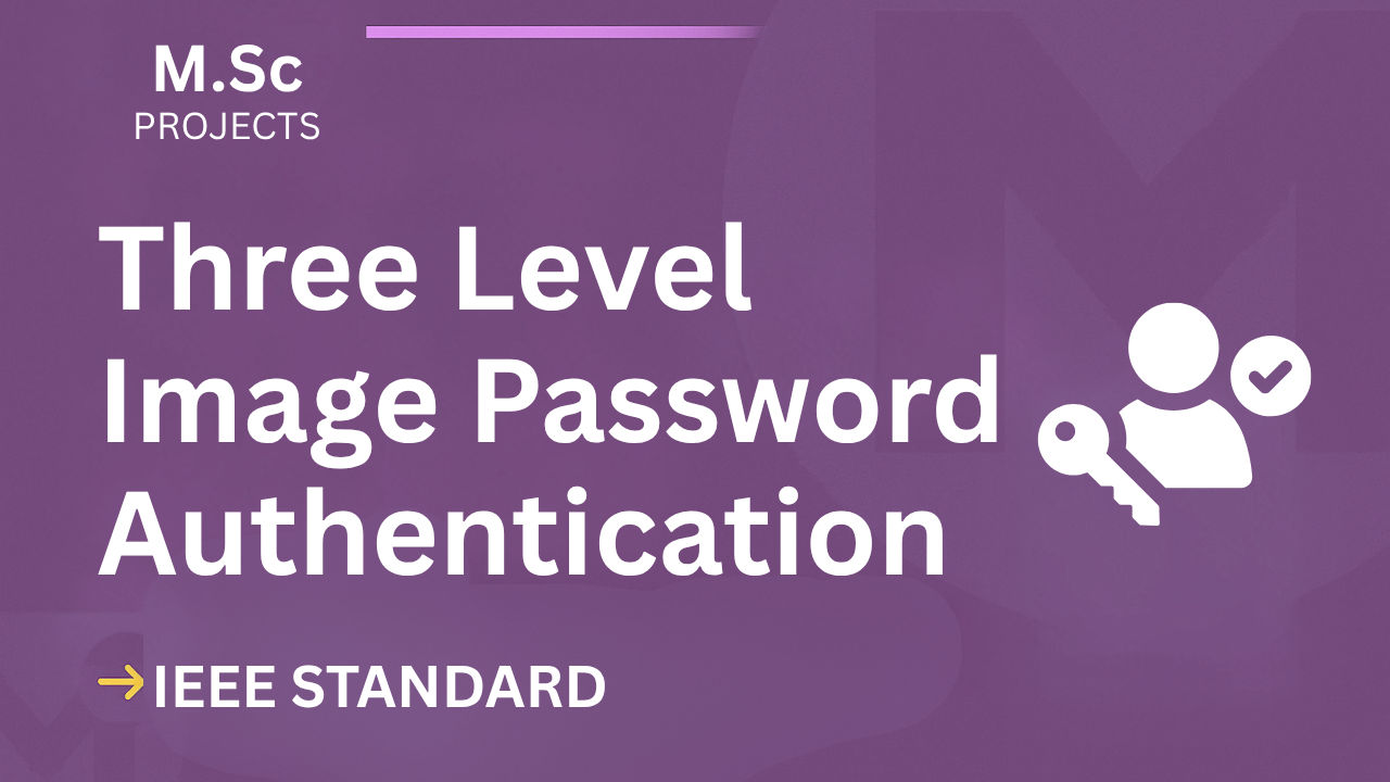 Ace Your M.Sc Final Year: Three Level Image Password Authentication IEEE Project cover image