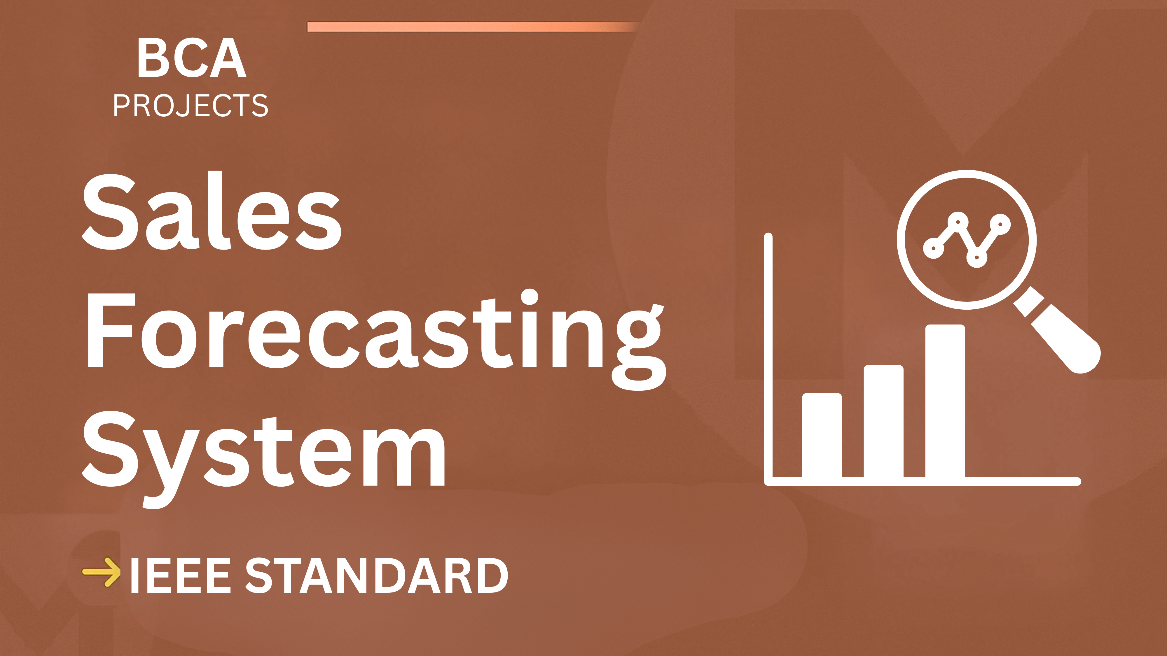 Ace Your BCA Final Year: Sales Forecasting IEEE Project Report + Code cover image