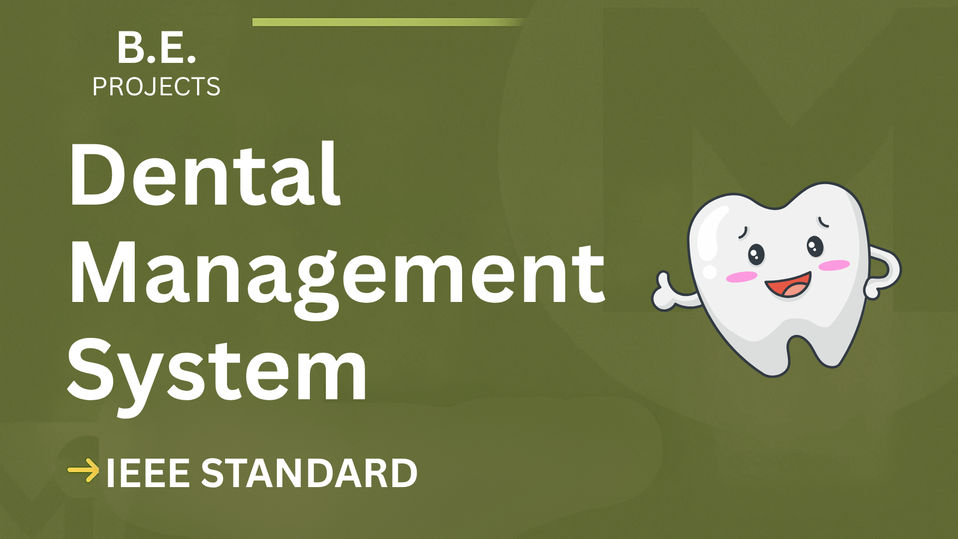 Ace Your BE Final Year: Dental Management System IEEE Project + Code cover image