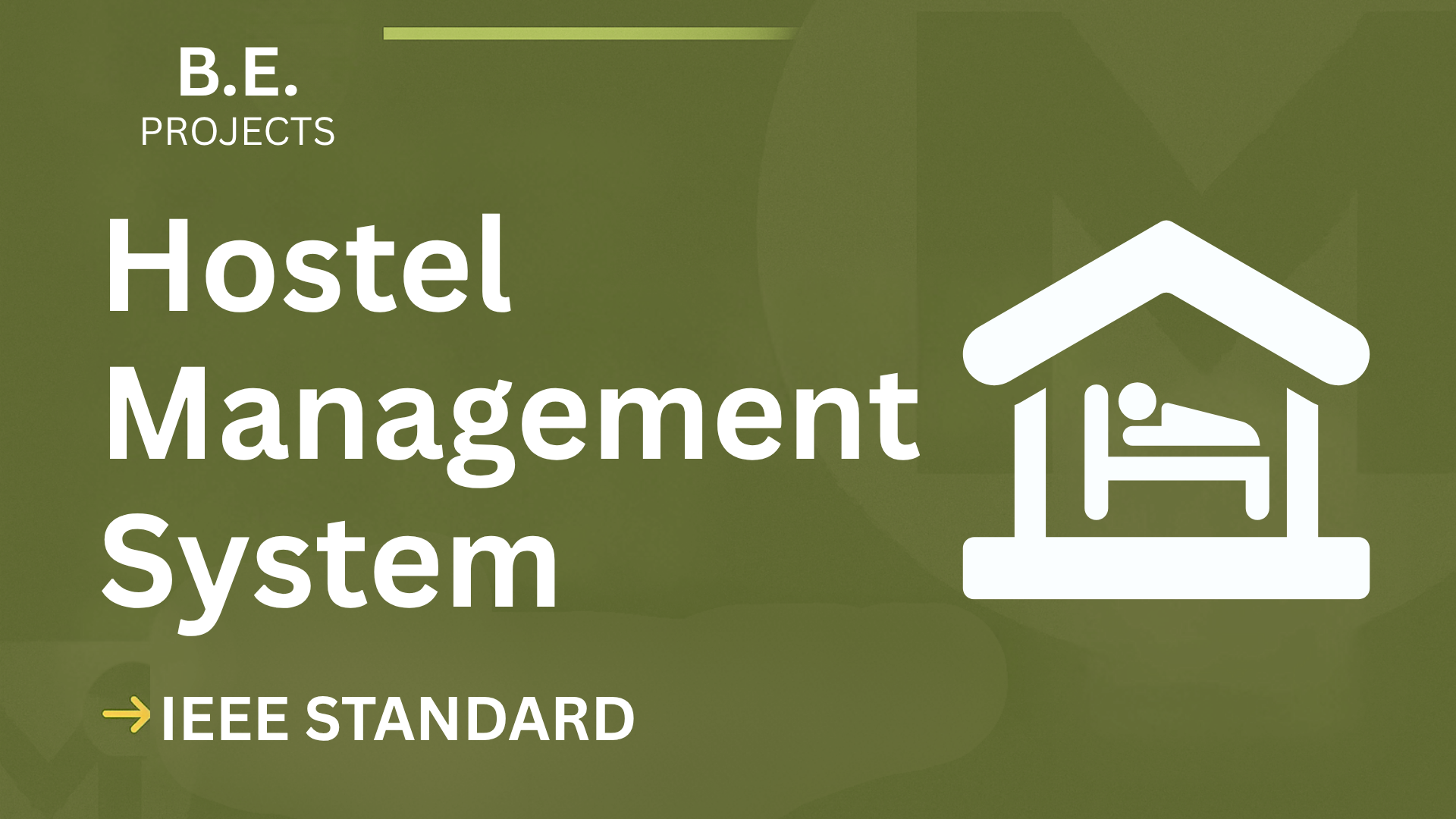 Ace Your Final Year: Hostel Management System BE Project (IEEE) + Source Code cover image