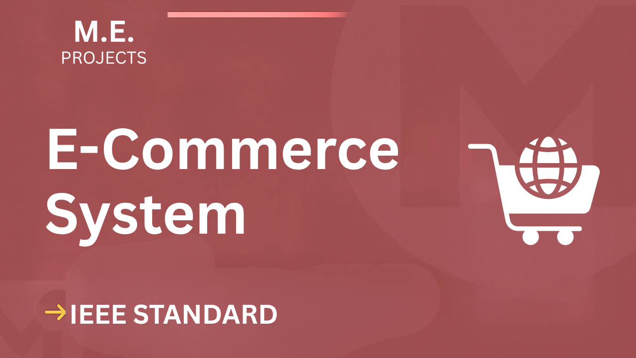 E-Commerce ME Project Report IEEE Format – Download & Ace Finals cover image