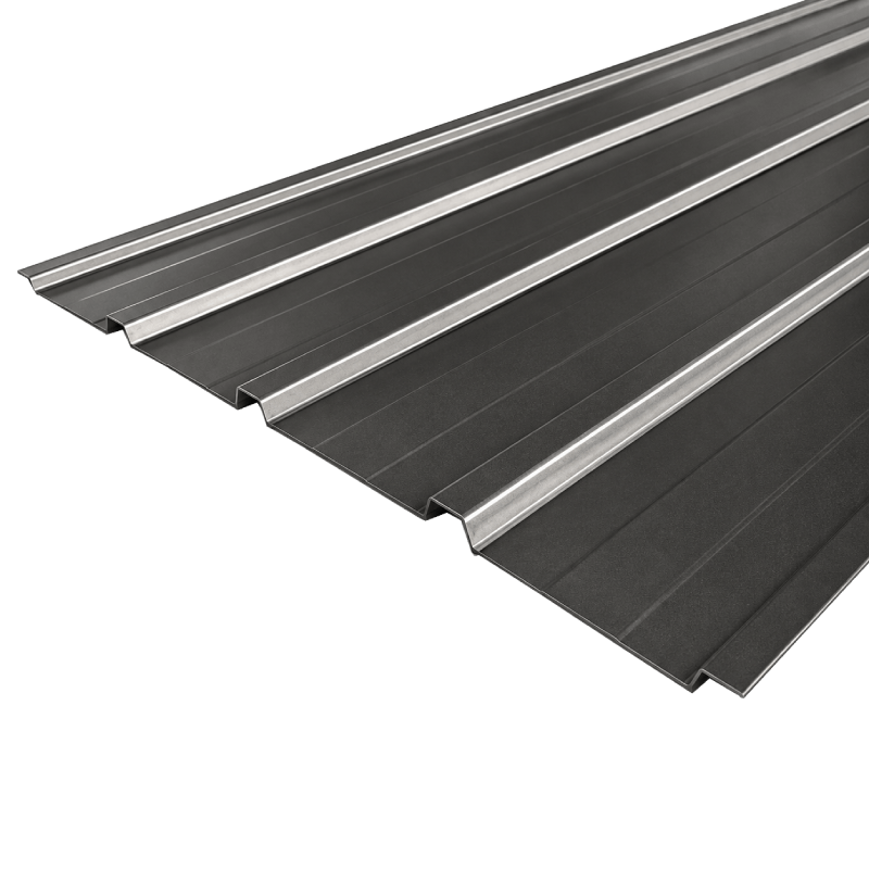 Lambril Trapezoidal 550mm Folha Portão Aço SAE