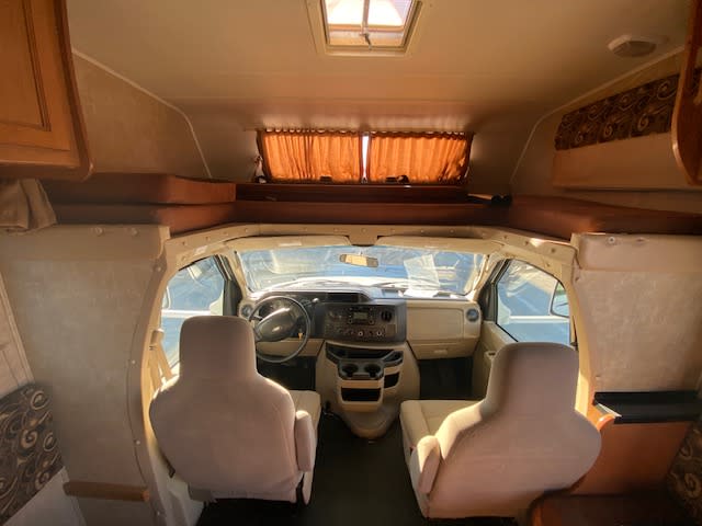 Back of Driver's Seats