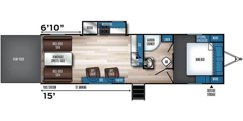 3292 33ft. Rouge floor plan