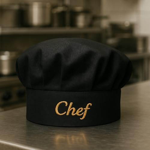 Vue 3 de Chef Toque De Cuisinier