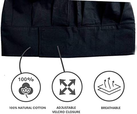 Vue 4 de Chef Toque De Cuisinier