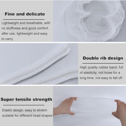 Vue 4 de Rdnkvb Pcs Jetables Cheveux