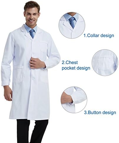 Vue 5 de Homme Blouse De Laboratoire