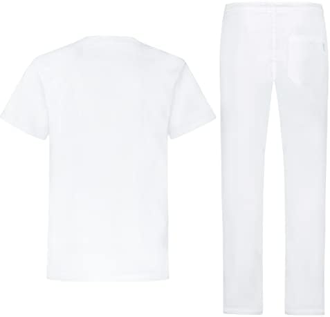 Vue 4 de Morelli Coton Uniforme Medicale