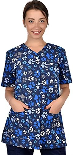 Vue 2 de Carina Blouse Medicale Femme