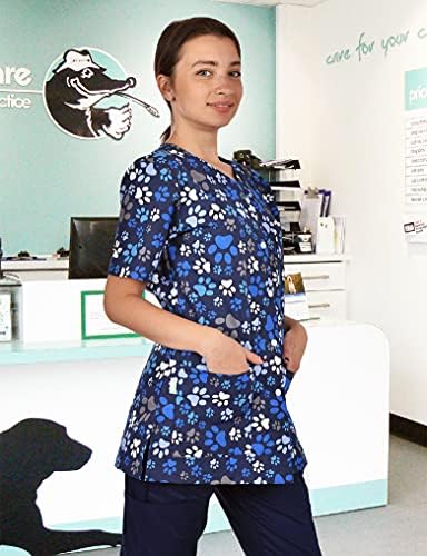 Vue 6 de Carina Blouse Medicale Femme