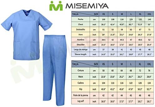 Vue 3 de Uniformes Unisexe Uniforme Medical