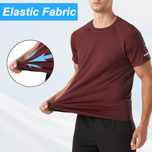 Vue 4 de Tshirts Sport Homme Fibre