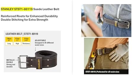 Vue 5 de Stanley Ceinture En Cuir