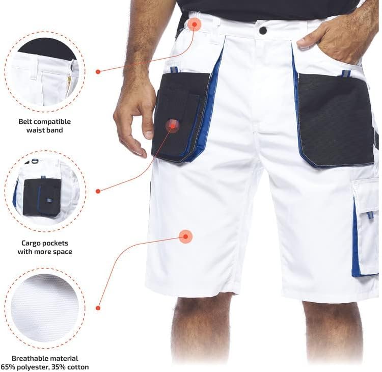 Vue 3 de Shorts De Travail Homme