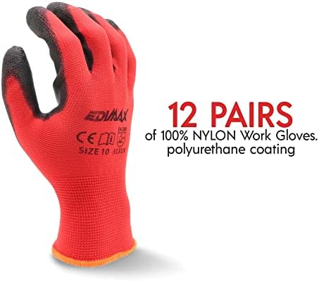 Vue 2 de Edimax Gants De Travail