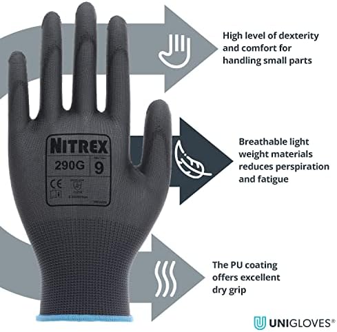 Vue 2 de Nitrex Paires Gants