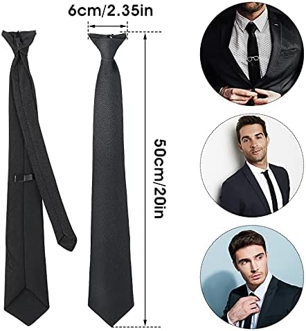 Vue 5 de Cravate Noire Clipser