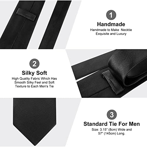 Vue 4 de Cravate Pour Hommes Faite