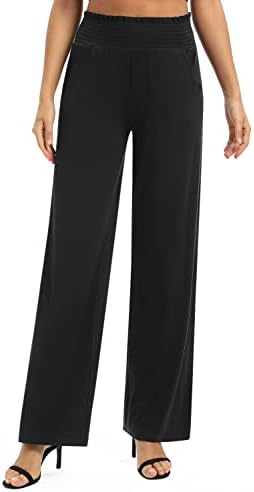 Vue 3 de Femmes Solide Ample Jambe