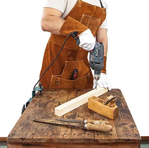 Vue 4 de Dimweld Tablier De Soudeur