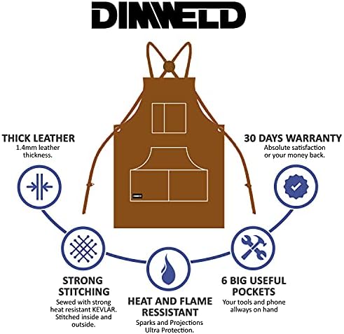 Vue 6 de Dimweld Tablier De Soudeur