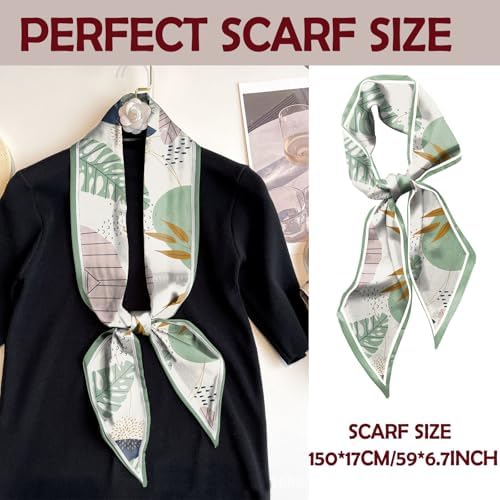 Vue 2 de Foulard Cheveux Femmefoulard Long