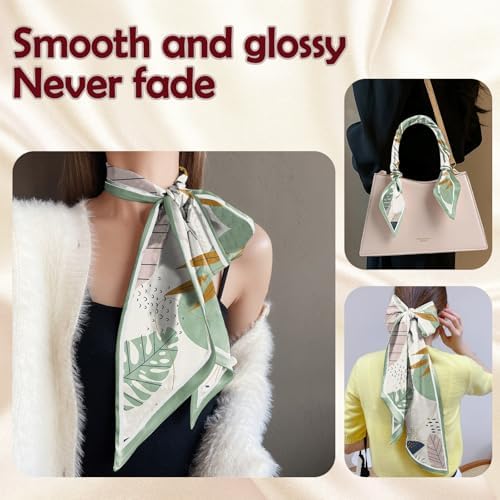 Vue 6 de Foulard Cheveux Femmefoulard Long