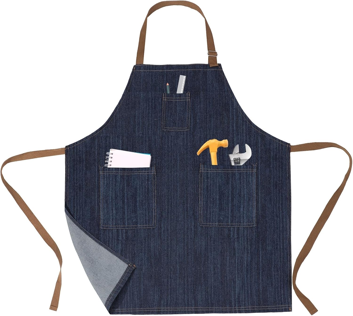 Tablier En Denim Coton