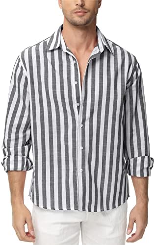 Vue 3 de Chemise Homme Rayee Manches