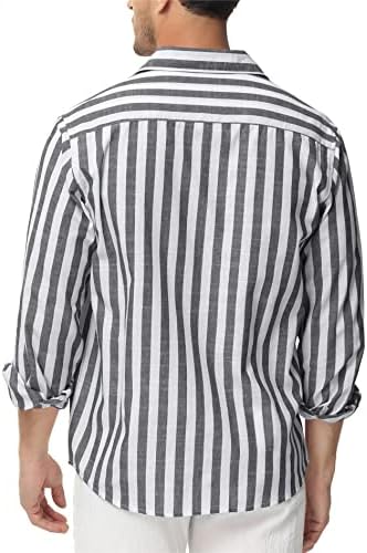 Vue 5 de Chemise Homme Rayee Manches