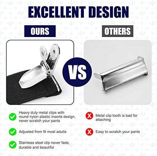 Vue 4 de Bretelles Homme Larges Reglable