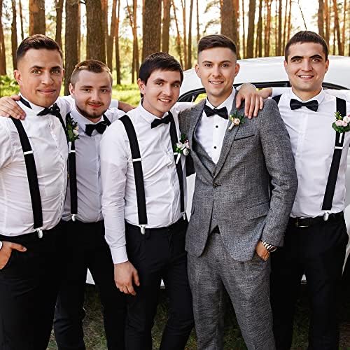 Vue 6 de Bretelles Homme Larges Reglable